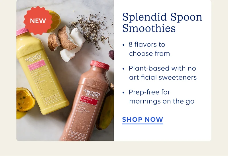 Splendid Spoon Smoothies SHOP NOW