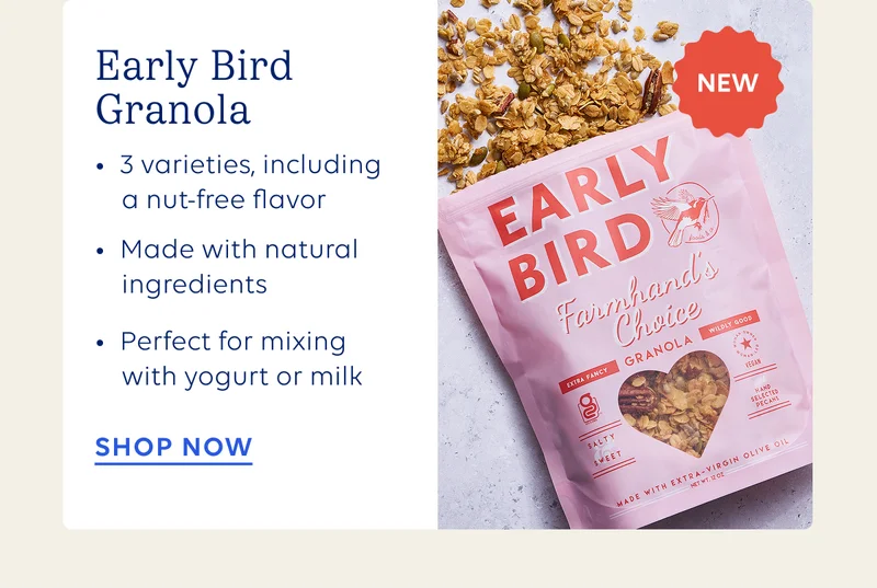 Early Bird Granola SHOP NOW