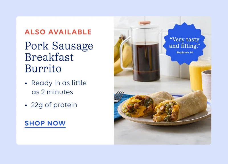 Pork Sausage Burrito SHOP NOW