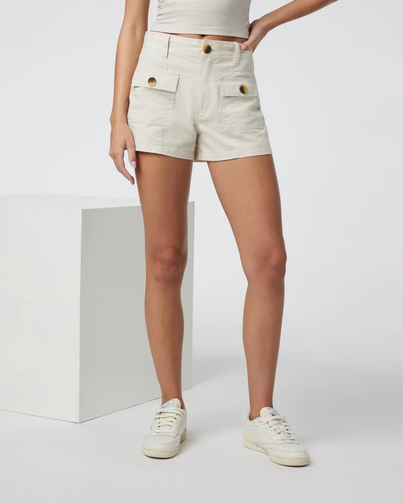 Image of Vintage Ripstop Utility Short | Milkweed