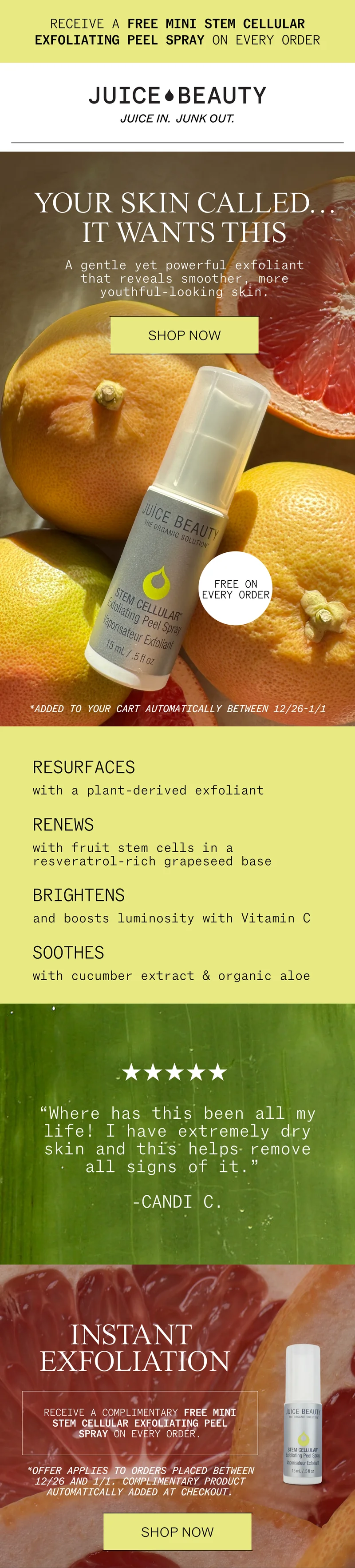 Time for a Juice Cleanse