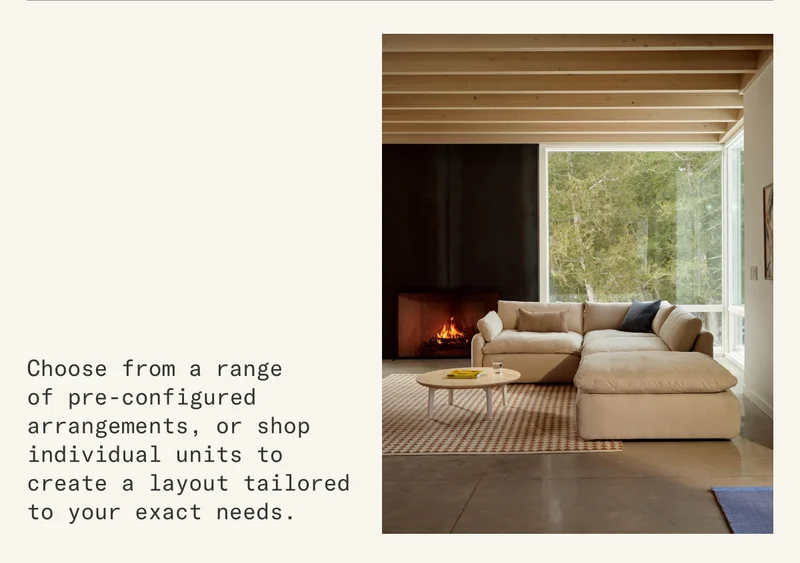 Choose from a range of pre-configured arrangements, or shop individual units to create a layout tailored to your exact needs.