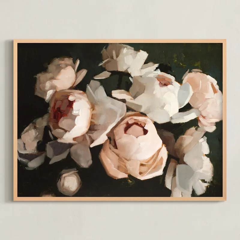 Popping Peonies Limited Edition Fine Art Print by Rachel Nelson | Minted