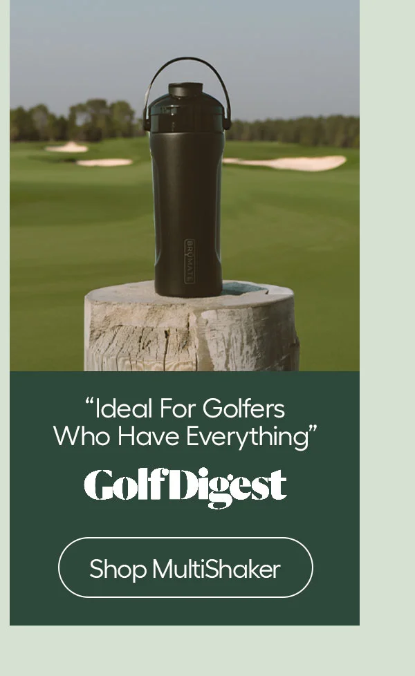 "Ideal For Golfers Who Have Everything" - Golf Digest - Shop Multishaker