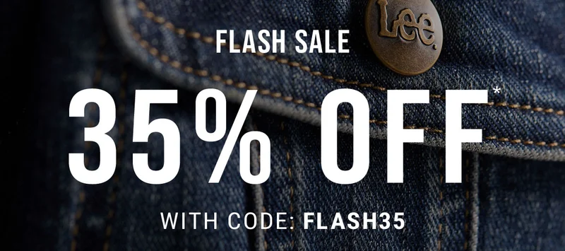 Flash Sale 35% Off* With Code: discount code