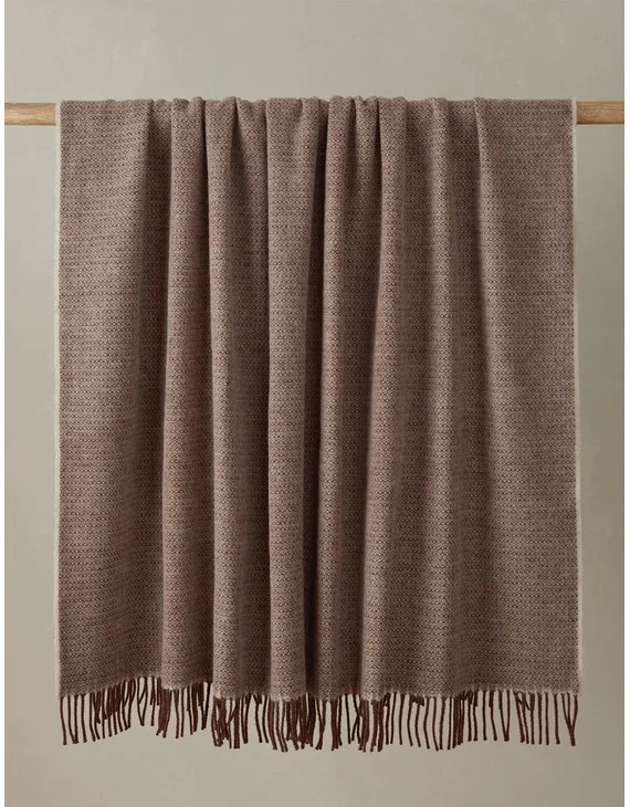 Beaumont Lambswool Throw - Dolce