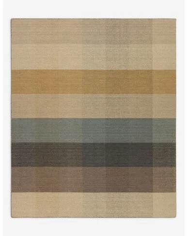 Zealand Handwoven Wool Rug-Yellow Gold / 9'6" x 13'6"
