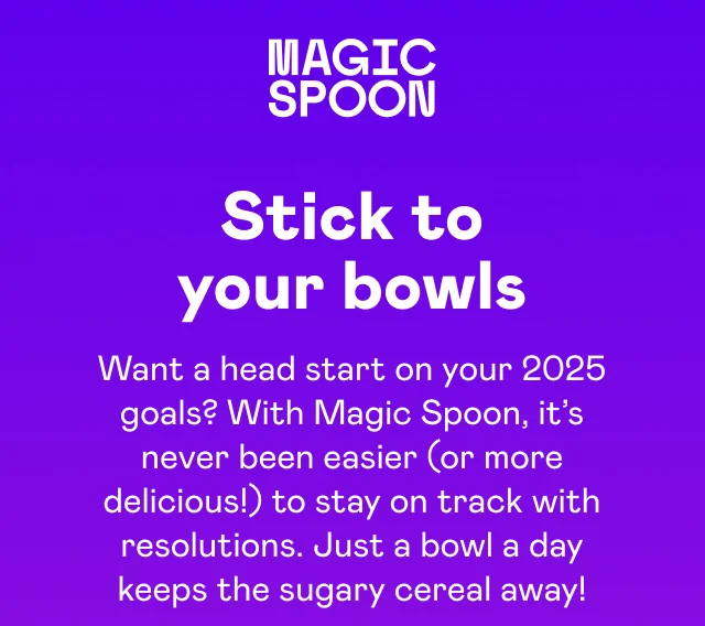 Stick to your bowls Stick to your bowls