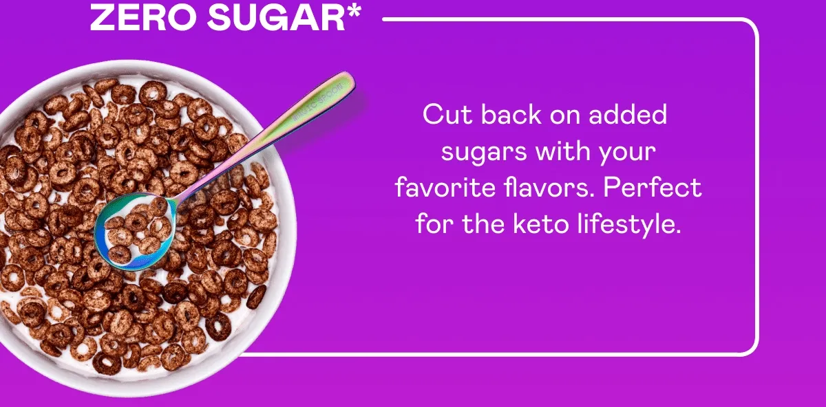 Zero sugar*