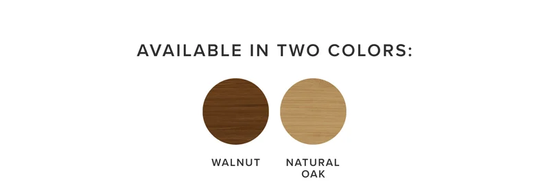 Available in two colours.