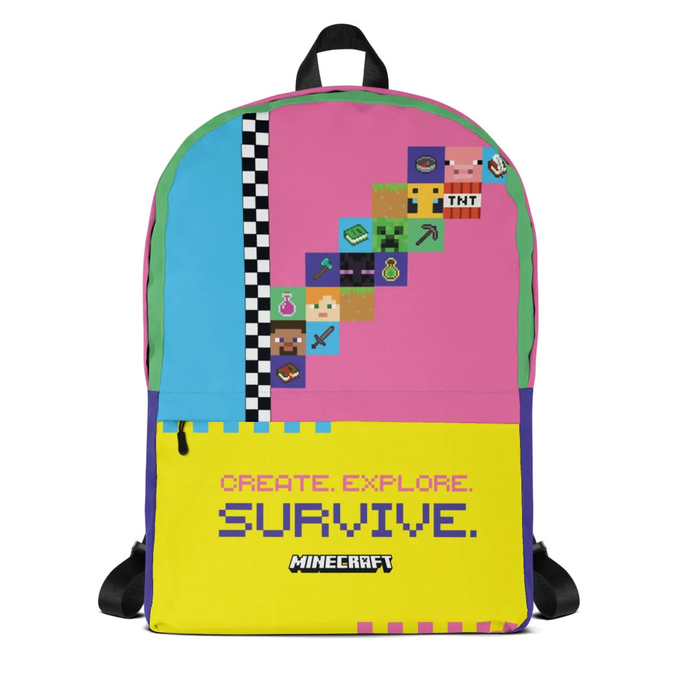 Image of Color Block Backpack