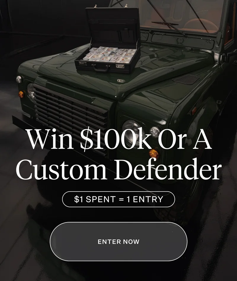 Win $100K or A Custom Defender