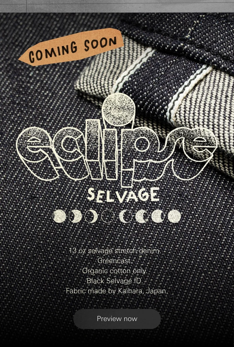 Coming soon Eclipse Selvage - preview now