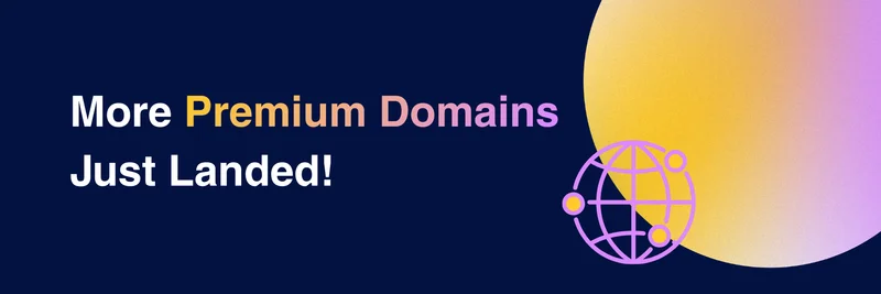 More Premium Domain Inventory at Dynadot