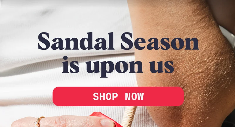 Sandal Season is Upon Us