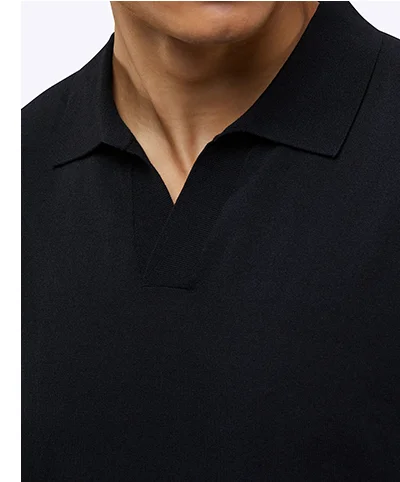 Black Riviera Polo