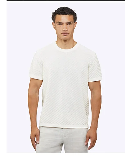 Ecru Riviera Textured Te