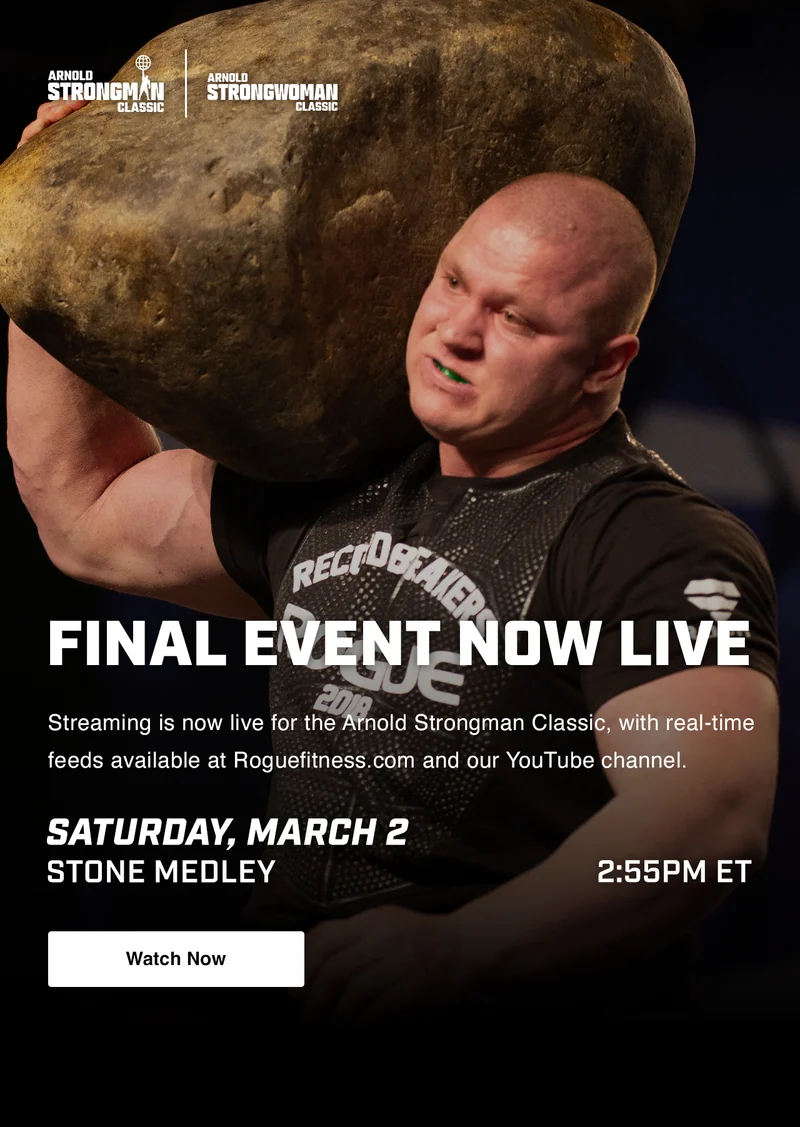Final Event Now Live - Watch Now