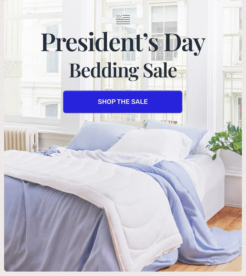 President's Day Bedding Sale • Shop The Sale