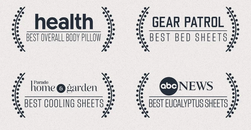 Best cooling sheets & bedding by Health, Gear Patrol, Home & Garden, and ABC News