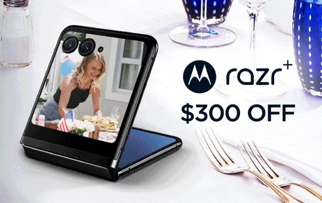 motorola razr+ 2023 $300 OFF