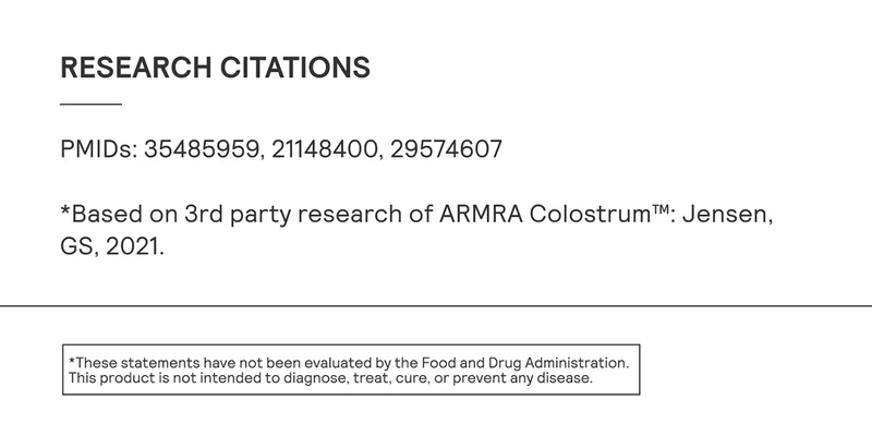 These statements have not been evaluated by the Food and Drug Administration. This product is not intended to diagnose, treat, cure, or prevent any disease.