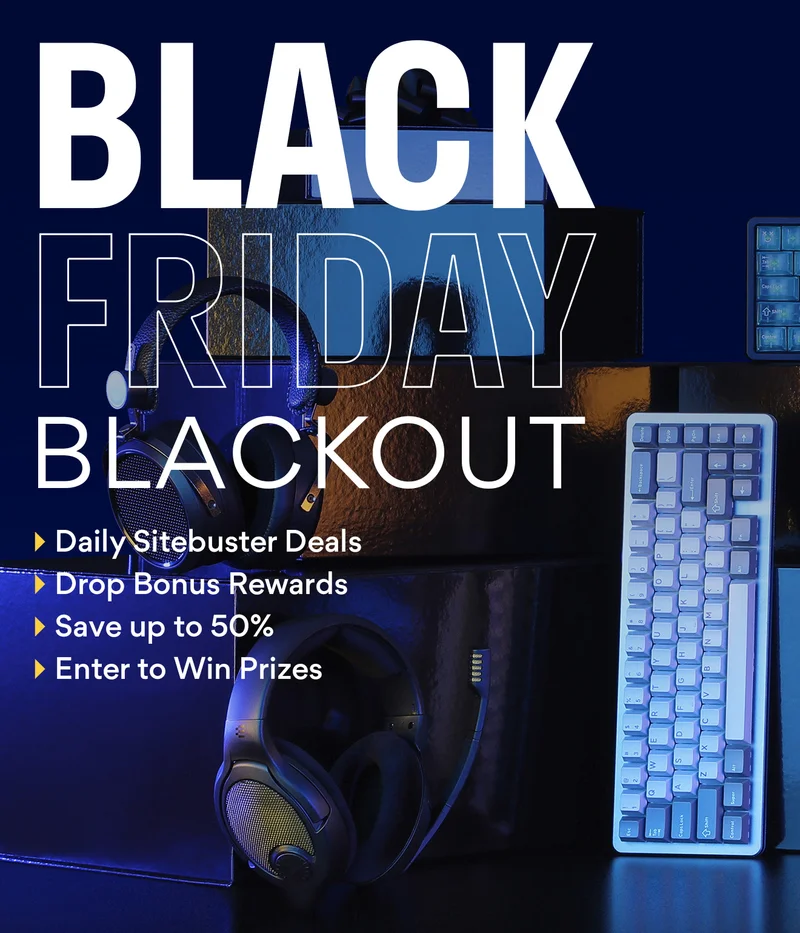 It's Here: Black Friday Blackout | Shop up to 50% off >