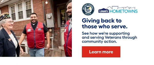 Giving back to those who serve.