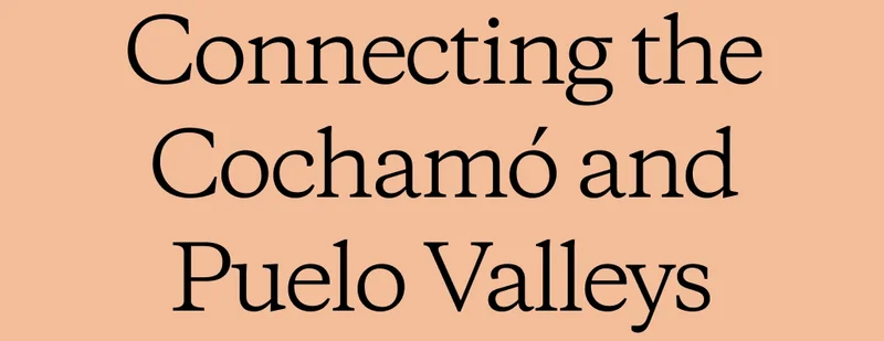 Connecting the Cochamó and Puelo Valleys