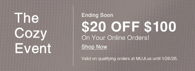 The Cozy Event $20 OFF $100 online orders