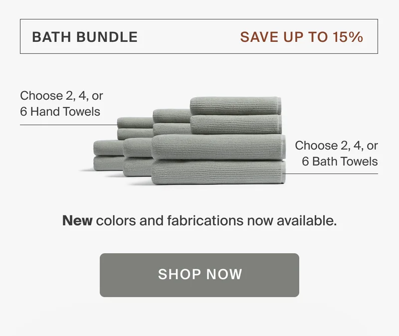 Bath bundle. Shop now.