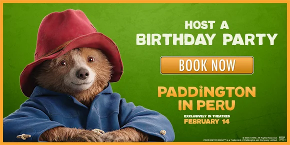 PADDINGTON IN PERU | HOST A BIRTHDAY PARTY | BOOK NOW >