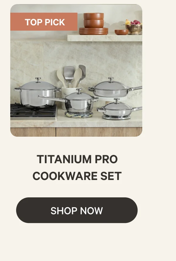 Titanium Pro Cookware Set