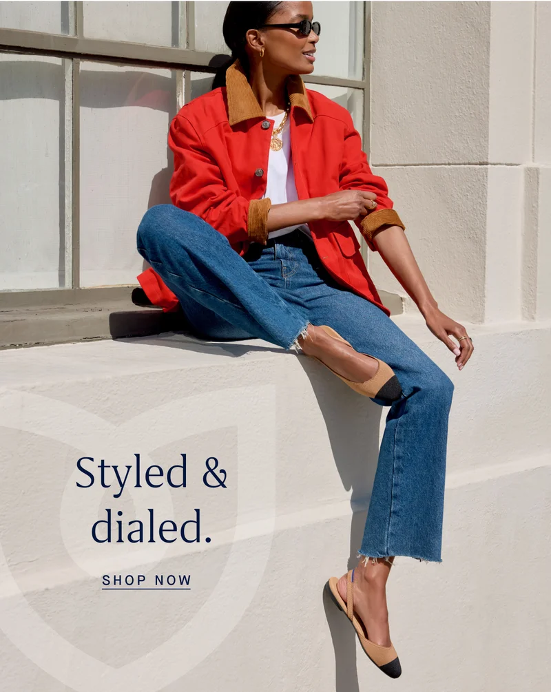 Styled & dialed. Styled & dialed.