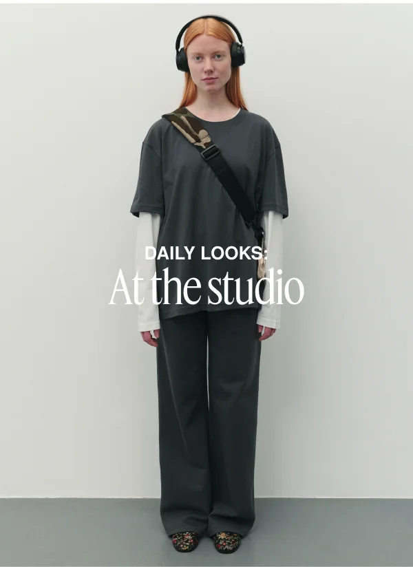 Daily Looks: At the studio