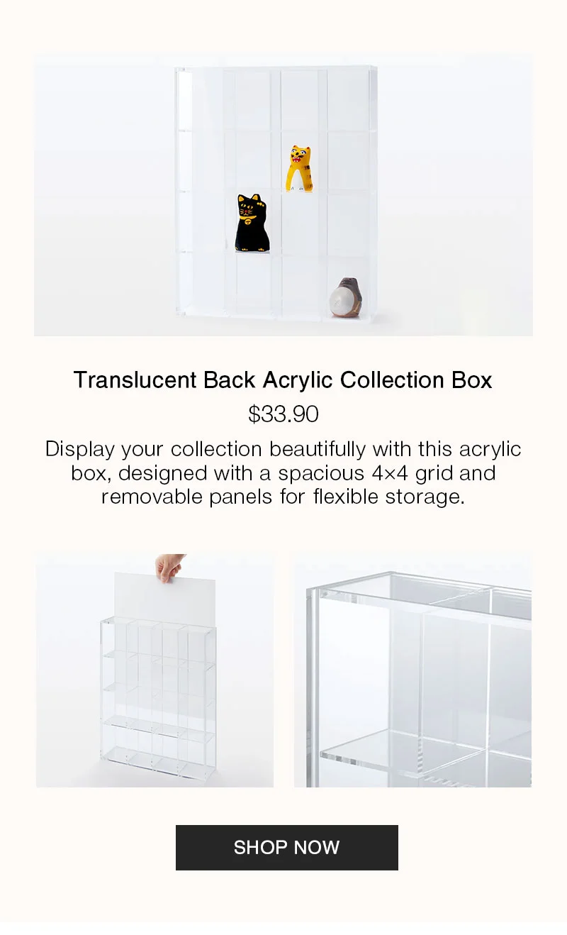 Shop Translucent Back Acrylic Collection Box