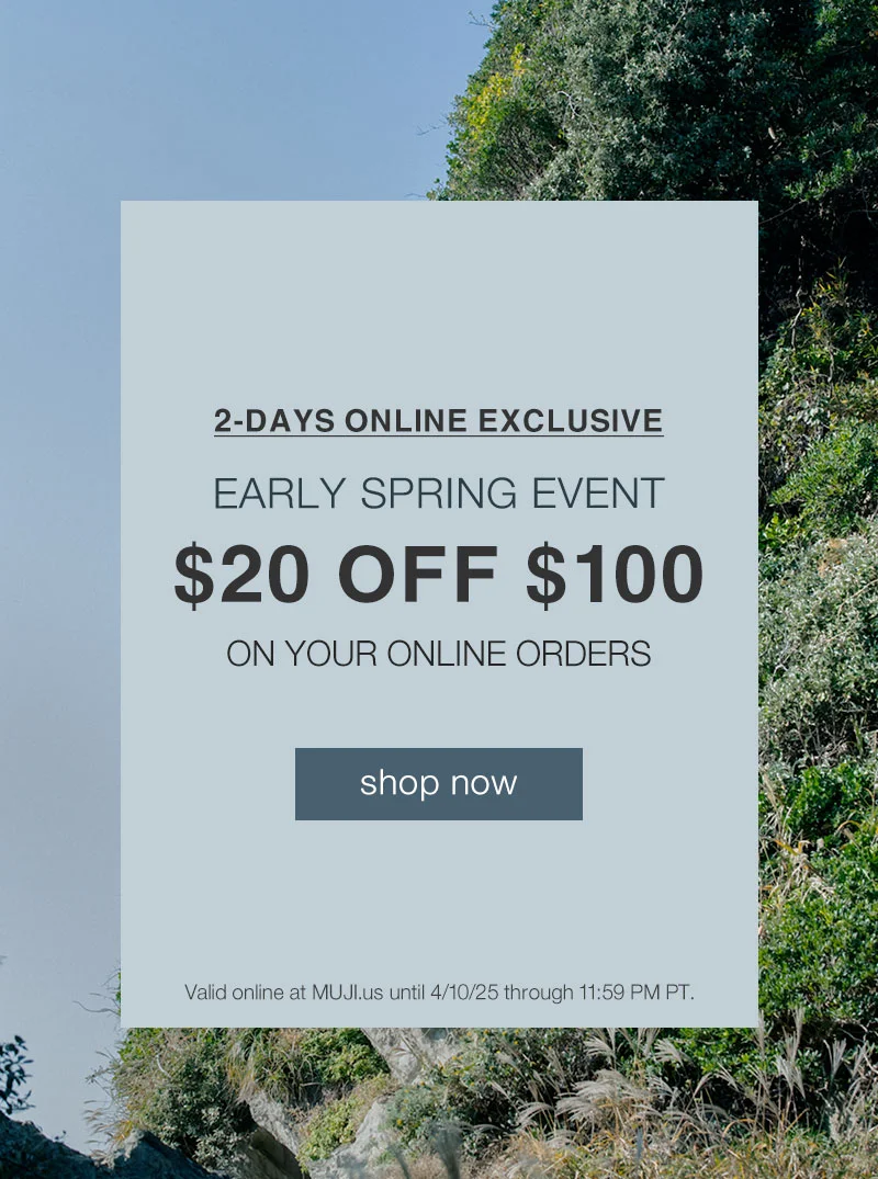 Shop $20 Off Orders Over $100 2-Days Online Only!