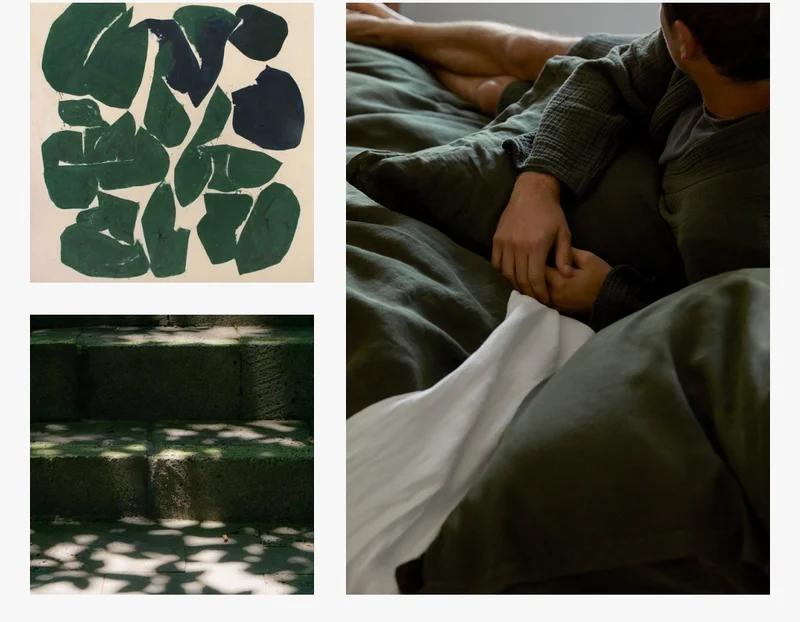 Linen in Evergreen | Shop Now