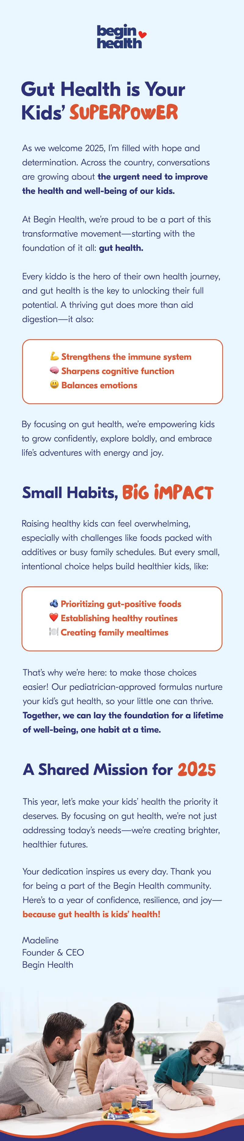 Gut Health is your kids' superpower!