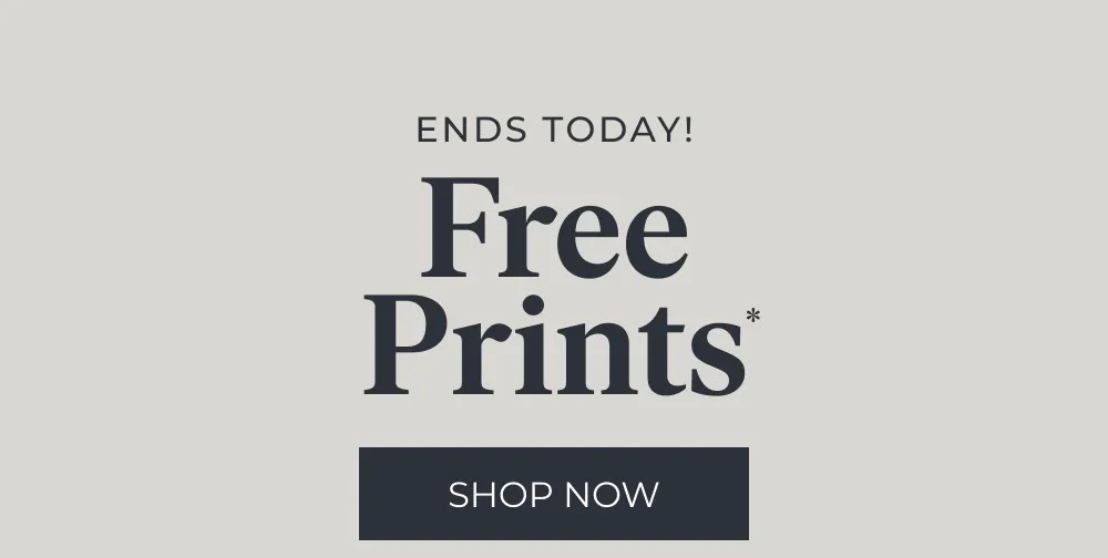 Free Prints + Free Shipping + 50% Off Book Upgrades
