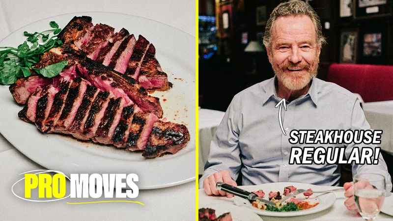 Bryan Cranston and Adam Richman Break Down the Steakhouse Commandments.