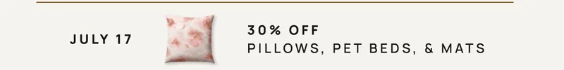 Pillows, Pet Beds, & Mats