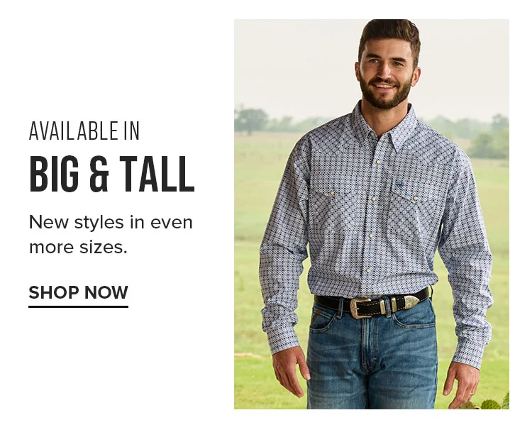 AVAILABLE IN BIG AND TALL | SHOP NOW