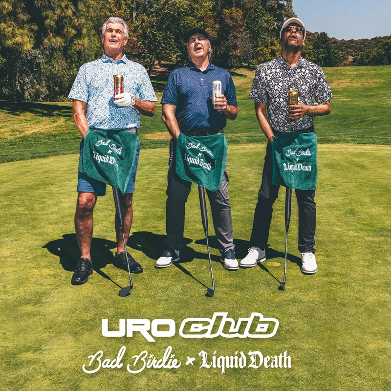 Liquid Death x Bad Birdie UroClub