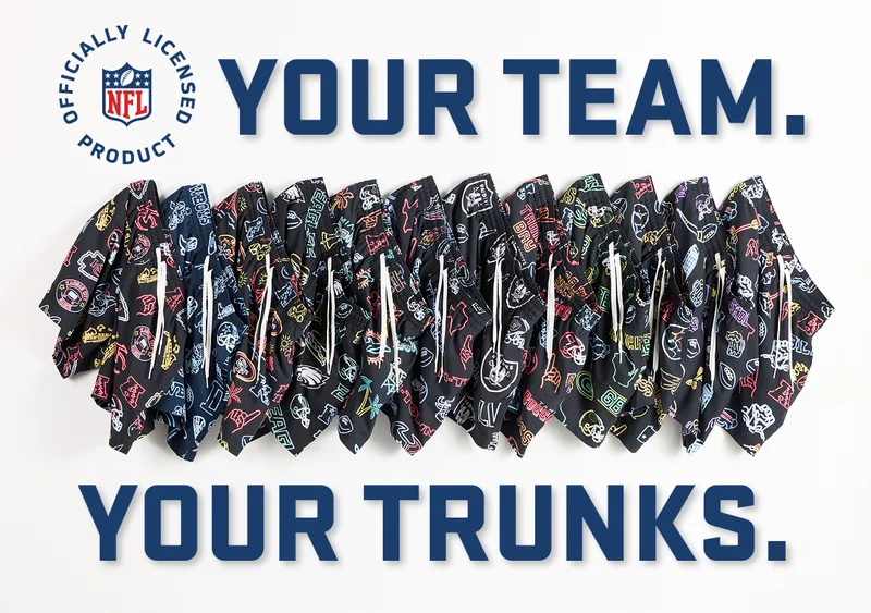 YOUR TEAM. YOUR TRUNKS.