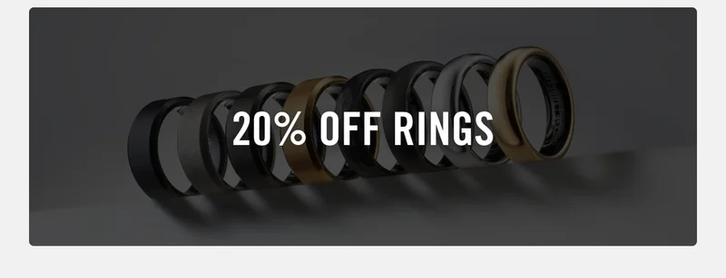 Up To 20% Off Rings