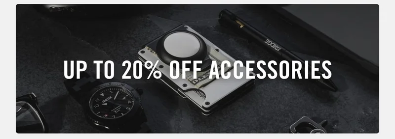 Up To 20% Off Accessories