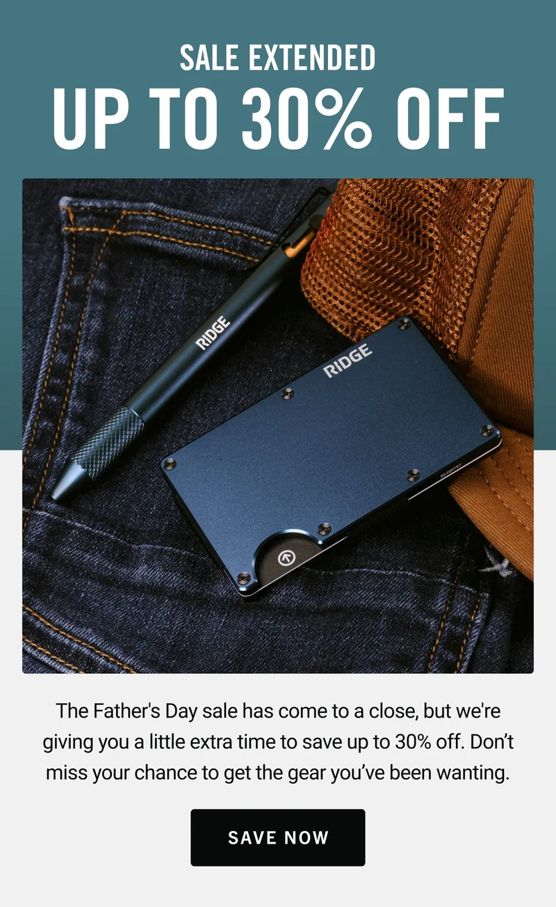Sale Extended Up To 30% Off
