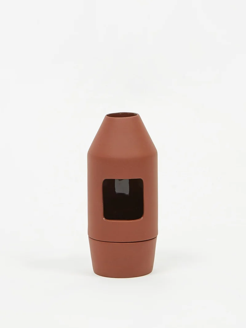 Image of HAY Chim Chim Scent Diffuser - Dark Terracotta