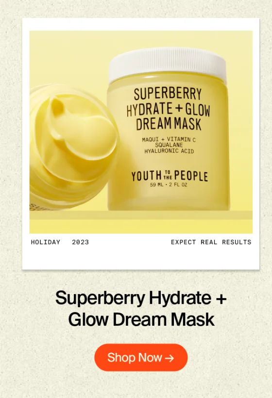 Superberry Hydrate + Glow Dream Mask